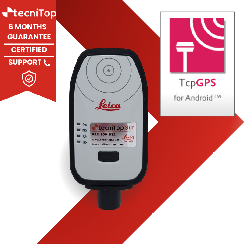 Leica FLX100 y TcpGPS Aplitop GPS Topográfico segunda mano